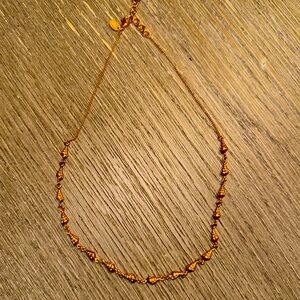 Zara Gold seashell necklace